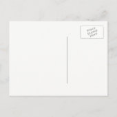 ワイン&バラ写真を保存する日付の赤面ピンク 案内ポストカード (裏面)