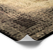 ワイン&バラ芸術詩 ポスター (角)