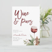 ワイン&パインズキャビンマウンテンバチェロレッテウィークエンド 招待状 (スタンド正面)