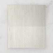 ワイン&ビールトースト折り畳みテントスタイル座席表 プレイスカード (内部開封)