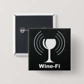 ワイン – フィワインラバーユーモア 缶バッジ (正面&裏面)