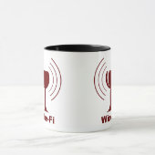 ワイン・フィ・ユーモア マグカップ (中央)