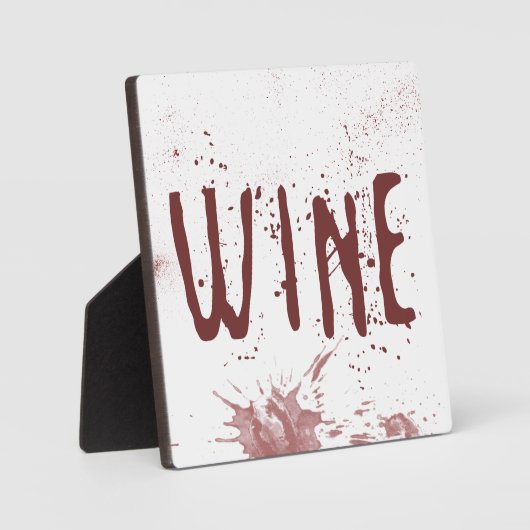 ワイン フォトプラーク (正面)