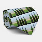 ワイン・ボトルのタイ ネクタイ (ロール)