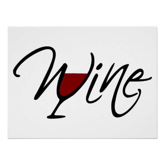 ワイン ポスター (正面)