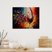 ワイン ポスター (キッチン)