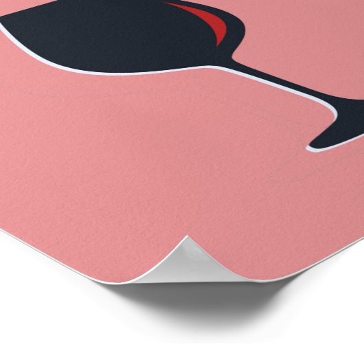 ワイン. ポスター (角)