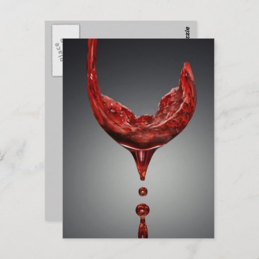 ワイン ポストカード (正面/裏面)