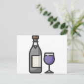 ワイン ポストカード (スタンド正面)