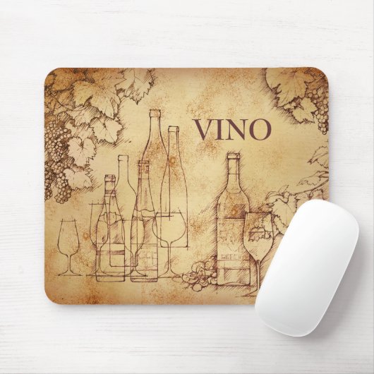 ワイン マウスパッド (マウス)