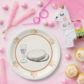 ワイン&マッツォーパスソーバー紙プレート ペーパープレート (パーティー)