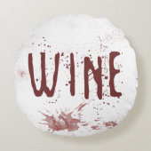ワイン ラウンドクッション (正面)
