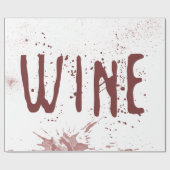 ワイン ラッピングペーパー (フラット)