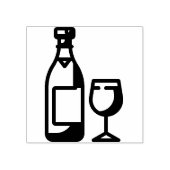 ワイン ラバースタンプ (インプリント)