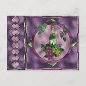 ワイン・ラブ ポストカード (正面)