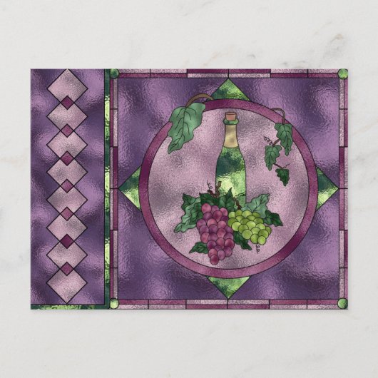 ワイン・ラブ ポストカード (正面)