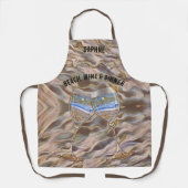 ワイン&ロスミュエルトスビーチ786 エプロン (正面)