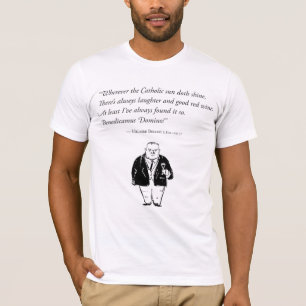 ワイン(前部)のBelloc Tシャツ