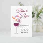 ワイン，大人，サンキューカード サンキューカード (スタンド正面)