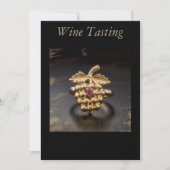 ワイン 招待状 (正面)