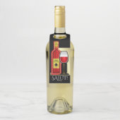 ワイン – 背面を参照 – ボトルネックタグ (ボトル)