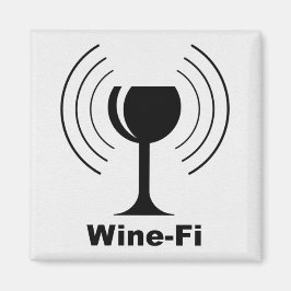ワイン – Fi波ブラックワイングラス マグネット