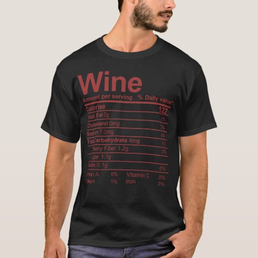 ワイン Tシャツ (正面)