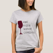 ワイン Tシャツ (正面)