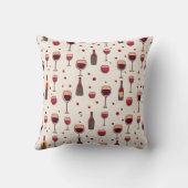 ワインday3ピロークッション クッション (裏面)