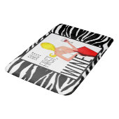 "ワインDIVA" – しかし、最初に…ワイン！ バスマット (アングル)