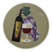 ワインnのブドウ セラミックノブ (正面)