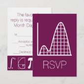 ワインRSVPカードに追加 出欠カード (正面/裏面)