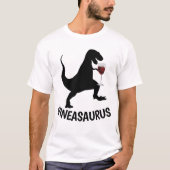ワインTシャツウィーザウルスおもしろい Tシャツ (正面)