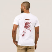 ワインver.2 tシャツ (裏面フル)