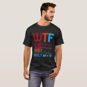 ワインWtfワインターキーファミリー Tシャツ (正面フル)