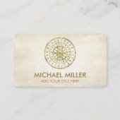 ワイードとルーンアルファベット名刺のくもの巣 名刺 (正面)