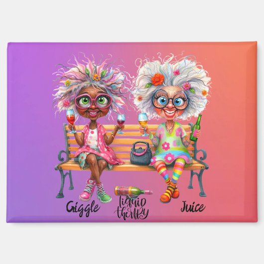 ワイ予測できなンレディースセラピー磁石 マグネット (正面)