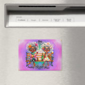 ワイ予測できなンレディースハッピープレイスマグネット マグネット (インサイチュ (食洗機))