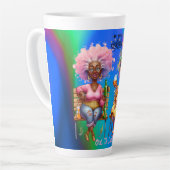 ワイ予測できなンレディーファーストラテマグ カフェラテマグ (左アングル)