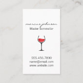 ワイ動揺してングラスの汚れ 名刺 (裏面)