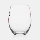 ワイ国際的ンワールドツアー ステムなしワイングラス (左)