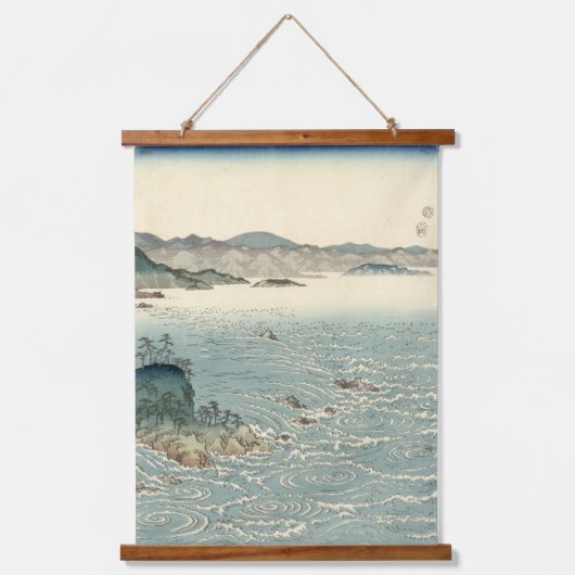 ワイ日本のルプールランドスケープ浮世絵 吊り下げ型タペストリー (正面2)