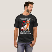 ワイ生き延びン単体のゴールデンレトリバー Tシャツ (正面フル)