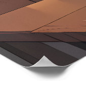 ワイ祝ンのグラスを持つクリスマス ポスター (角)