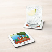 ワイ笑わされるンユーモアコースターの贈り物 コースター (右側)