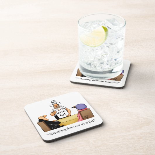 ワイ笑わされるンユーモアコースターの贈り物 コースター (右側)