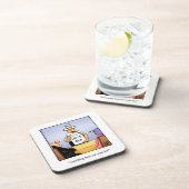 ワイ笑わされるンユーモアコースターセット コースター (右側)