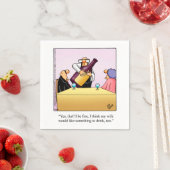 ワイ笑わされるンユーモアパーティーナプキン スタンダードカクテルナプキン (インサイチュ)