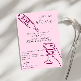 ワイ素晴らしンテーマハンドドロー誕生日パーティーとして 招待状