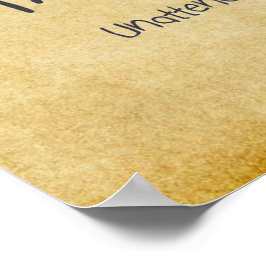 ワイ素晴らしン地下室ポスター! ポスター (角)